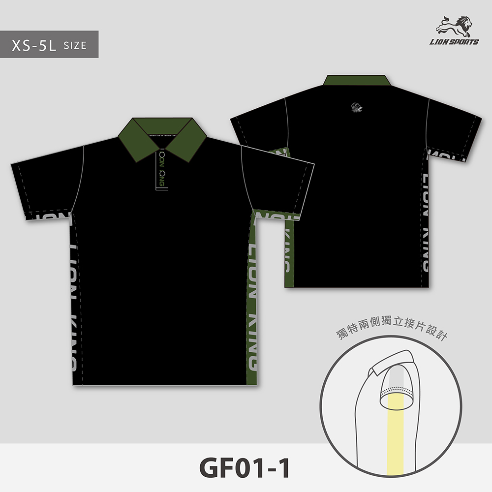 運動POLO衫-GO01