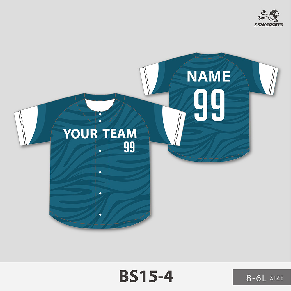 全扣棒球衣-BS15